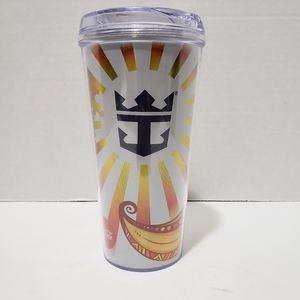 Royal Caribbean Cruise Line Coca Cola Reusable Travel Cup Tumbler